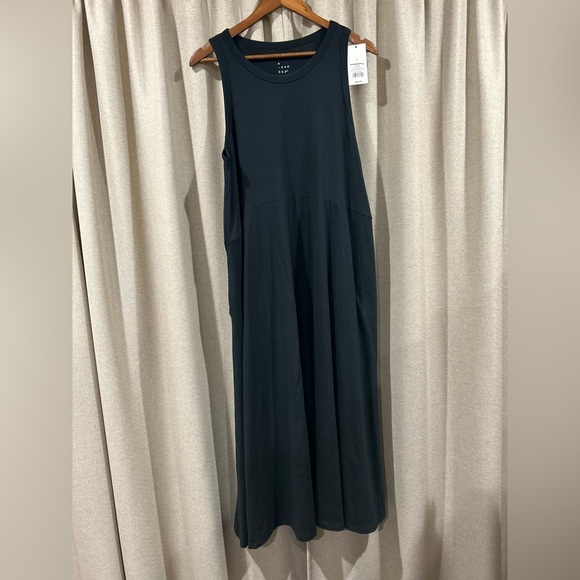 NWT Black Midi Dress - Picture 2 of 3